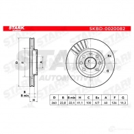 Тормозной диск STARK skbd0020082 1438024842 Q P71OPA - Изображение 7