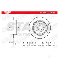 Тормозной диск STARK 1438024357 Y 30ETMP skbd0020185 - Изображение 5