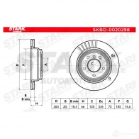 Тормозной диск STARK 4OV3 F 1438026165 skbd0020298 - Изображение 6