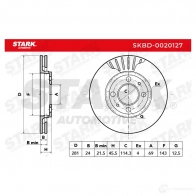 Тормозной диск STARK skbd0020127 1438025854 7X9F 7 - Изображение 7