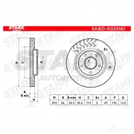 Тормозной диск STARK skbd0020161 1438026028 SB U5LG9 - Изображение 5