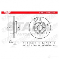 Тормозной диск STARK 1438027986 skbd0020364 4DWEG3 2 - Изображение 7