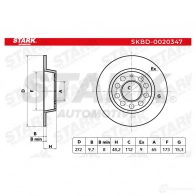 Тормозной диск STARK 1438024661 G9 BGW skbd0020347 - Изображение 8