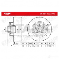 Тормозной диск STARK T 7MBRK 1438026156 skbd0022100 - Изображение 7