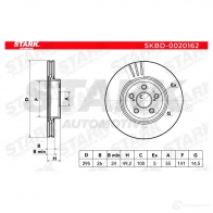 Тормозной диск STARK skbd0020162 1 MT9M8A 1438025830 - Изображение 5