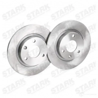 Тормозные диски и колодки, комплект STARK skbk1090099 1437813218 TK EHMWO - Изображение 4