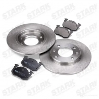 Тормозные диски и колодки, комплект STARK 1437813187 skbk1090300 2EDE R - Изображение 4
