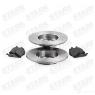 Тормозные диски и колодки, комплект STARK 0VPAC P 1437813191 skbk1090317 - Изображение 3
