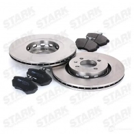 Тормозные диски и колодки, комплект STARK 8FFXCU I 1438358670 skbk1090276 - Изображение 3