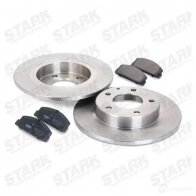 Тормозные диски и колодки, комплект STARK CX I1S3X skbk1090332 1437818158 - Изображение 3