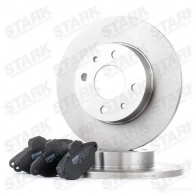 Тормозные диски и колодки, комплект STARK 1437813792 skbk1090318 NQ JVM - Изображение 2