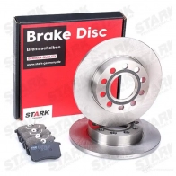 Тормозные диски и колодки, комплект STARK PF G0RL 1437813194 skbk1090243 - Изображение 2