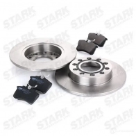 Тормозные диски и колодки, комплект STARK PF G0RL 1437813194 skbk1090243 - Изображение 3