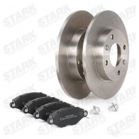 Тормозные диски и колодки, комплект STARK skbk1090299 1437818182 ZB Z6OQ - Изображение 2
