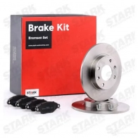 Тормозные диски и колодки, комплект STARK skbk1090299 1437818182 ZB Z6OQ - Изображение 3
