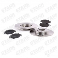 Тормозные диски и колодки, комплект STARK skbk1090299 1437818182 ZB Z6OQ - Изображение 4