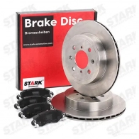 Тормозные диски и колодки, комплект STARK T5UKN5 W 1437818230 skbk1090144 - Изображение 2