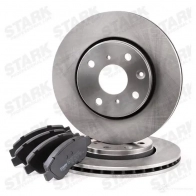 Тормозные диски и колодки, комплект STARK P3GM HK6 1437813538 skbk1090020 - Изображение 2
