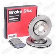 Тормозные диски и колодки, комплект STARK P3GM HK6 1437813538 skbk1090020 - Изображение 3