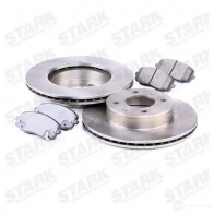 Тормозные диски и колодки, комплект STARK skbk1090086 1437818124 7EEEI V - Изображение 3