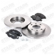 Тормозные диски и колодки, комплект STARK 1437816637 skbk1090026 5RN3 183 - Изображение 5