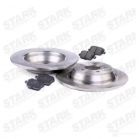 Тормозные диски и колодки, комплект STARK skbk1090042 1437814348 HVH5VH H - Изображение 3