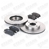 Тормозные диски и колодки, комплект STARK skbk1090237 4M KIVL 1437813902 - Изображение 3