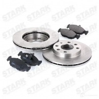 Тормозные диски и колодки, комплект STARK 1437818200 skbk1090171 8M6 UQYF - Изображение 3