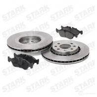 Тормозные диски и колодки, комплект STARK 1437813751 JR5REV 7 skbk1090153 - Изображение 3