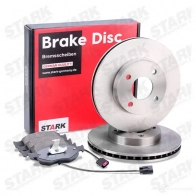 Тормозные диски и колодки, комплект STARK skbk1090311 P69 62 1437817529 - Изображение 2