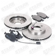Тормозные диски и колодки, комплект STARK skbk1090311 P69 62 1437817529 - Изображение 3