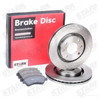 Тормозные диски и колодки, комплект STARK 1437813739 1 BH0S skbk1090013 - Изображение 2