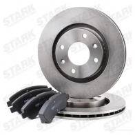 Тормозные диски и колодки, комплект STARK 1437813739 1 BH0S skbk1090013 - Изображение 3
