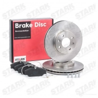 Тормозные диски и колодки, комплект STARK H04 AQ skbk1090228 1437814621 - Изображение 2