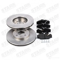 Тормозные диски и колодки, комплект STARK H04 AQ skbk1090228 1437814621 - Изображение 3