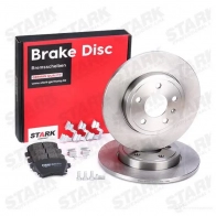 Тормозные диски и колодки, комплект STARK skbk1090185 Y116 9 1437817708 - Изображение 2