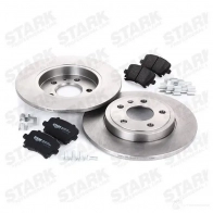 Тормозные диски и колодки, комплект STARK skbk1090185 Y116 9 1437817708 - Изображение 3