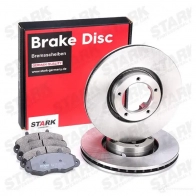 Тормозные диски и колодки, комплект STARK 2R3 CEJ skbk1090223 1437814303 - Изображение 2