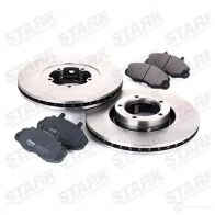 Тормозные диски и колодки, комплект STARK 2R3 CEJ skbk1090223 1437814303 - Изображение 3