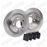 Тормозные диски и колодки, комплект STARK 1437813211 OAGM 44 skbk10990453 - Изображение 3