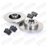Тормозные диски и колодки, комплект STARK RYVD W skbk1090327 1437814343 - Изображение 3