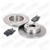 Тормозные диски и колодки, комплект STARK skbk1090209 9 LGKM 1437818107 - Изображение 3
