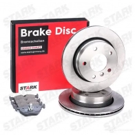 Тормозные диски и колодки, комплект STARK 7U56 63B skbk1090023 1437814294 - Изображение 2