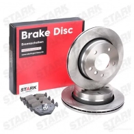 Тормозные диски и колодки, комплект STARK 7U56 63B skbk1090023 1437814294 - Изображение 4