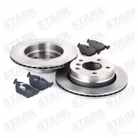 Тормозные диски и колодки, комплект STARK 7U56 63B skbk1090023 1437814294 - Изображение 5