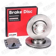 Тормозные диски и колодки, комплект STARK skbk1090198 1437814639 37 GVFA - Изображение 2