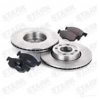 Тормозные диски и колодки, комплект STARK skbk1090198 1437814639 37 GVFA - Изображение 3
