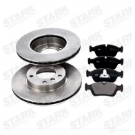 Тормозные диски и колодки, комплект STARK CSW 9V skbk1090038 1437814666 - Изображение 2