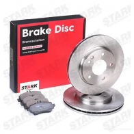 Тормозные диски и колодки, комплект STARK skbk1090268 1437813545 NSR 8J - Изображение 2