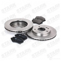 Тормозные диски и колодки, комплект STARK skbk1090268 1437813545 NSR 8J - Изображение 3